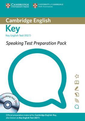 

Тесты Speaking Test Preparation Pack for KET Paperback with DVD ISBN 9781906438845