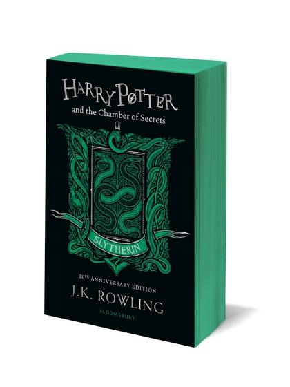 

Книга Harry Potter 2 Chamber of Secrets - Slytherin Edition [Paperback] Rowling, J ISBN 9781408898123