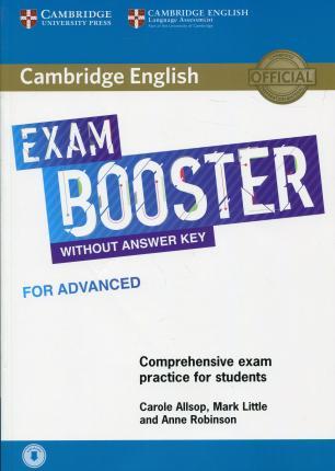 

Книга Exam Booster for Advanced without Answer Key with Audio Allsop, C ISBN 9781108349079