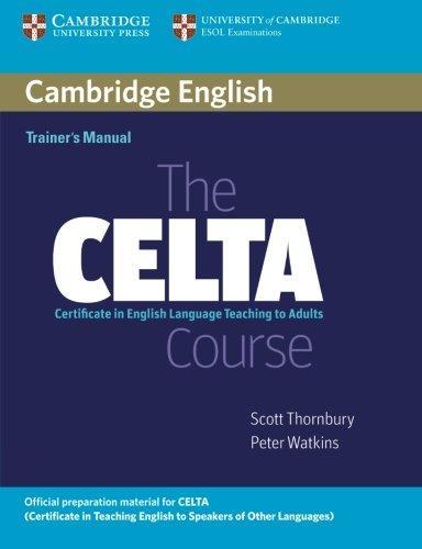 

Книга The CELTA Course Trainers Manual ISBN 9780521692076
