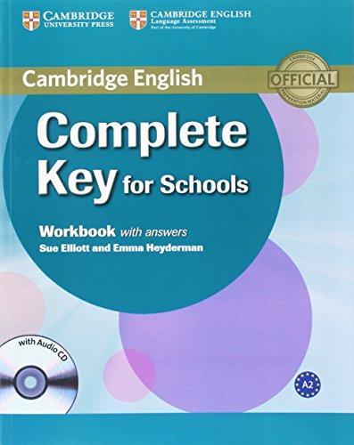 

Рабочая тетрадь Complete Key for Schools Workbook with answers with Audio CD ISBN 9780521124393