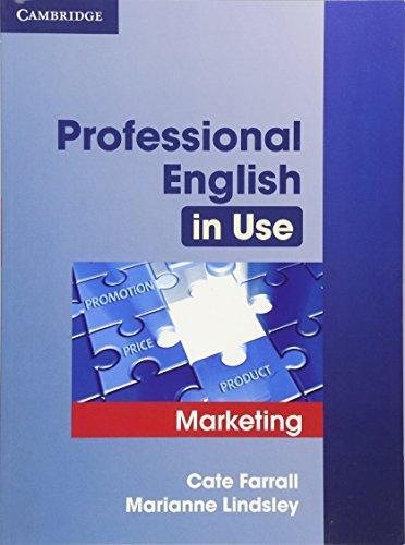 

Книга Professional English in Use Marketing ISBN 9780521702690