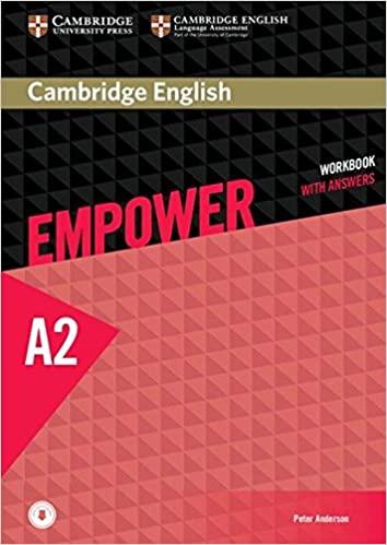 

Рабочая тетрадь Cambridge English Empower A2 Elementary Workbook + key + Audio ISBN 9781107466487