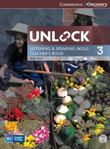 

Книга для учителя Unlock 3 Listening and Speaking Skills Teachers Book with DVD Firth, M ISBN 9781107681545