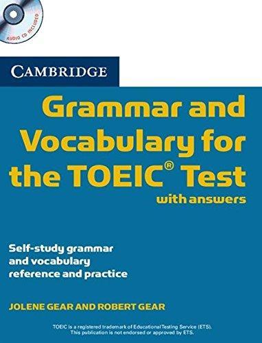 

Книга Cambridge Grammar and Vocabulary for the TOEIC Test with key and Audio СD ISBN 9780521120067