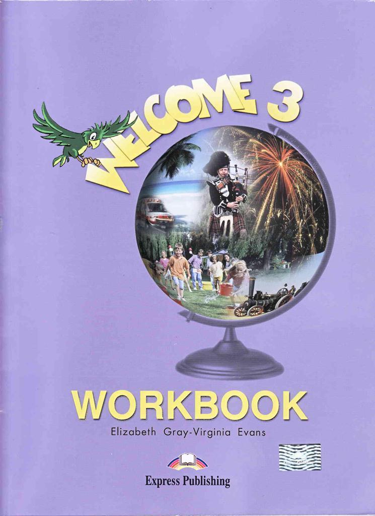 

Рабочая тетрадь welcome 3 workbook ISBN 9781843253068