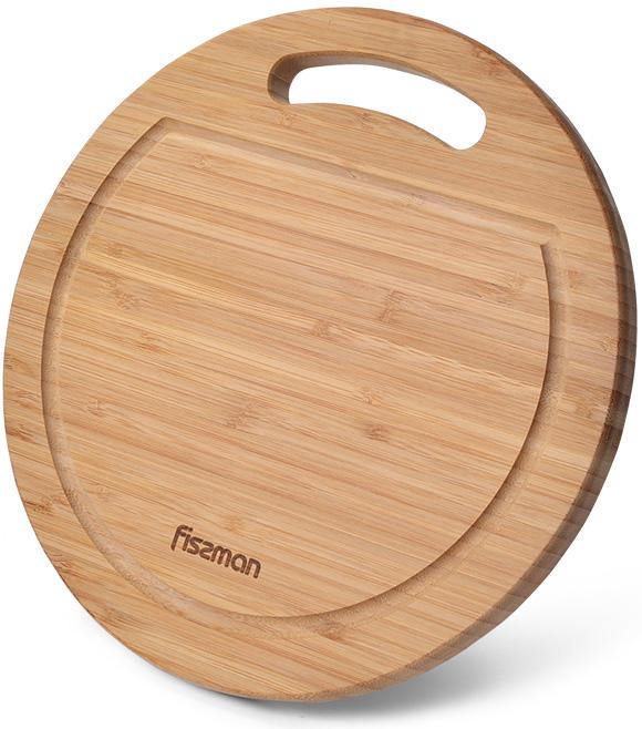 

Доска разделочная бамбуковая O33см Fissman (TР01632316872)