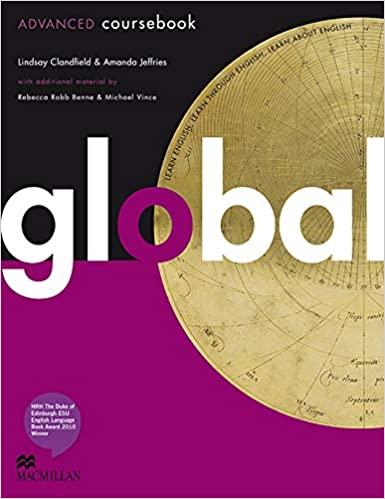 

Учебник Global Advanced Coursebook with eWorkbook Amanda Jeffries, Lindsay Clandfield ISBN 9780230033306