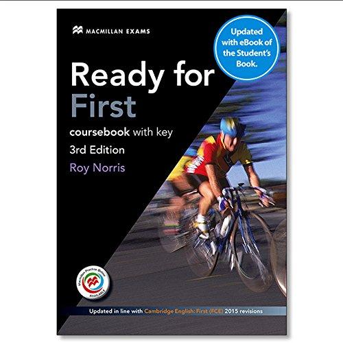 

Учебник Ready for First 3rd Edition Coursebook with key and eBook Pack ISBN 9781786327543