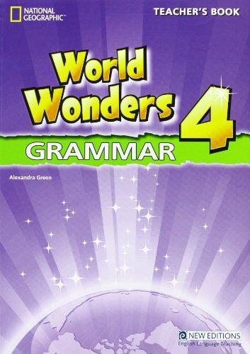

Книга для учителя World Wonders 4 Grammar teachers book Green, A ISBN 9781111218256