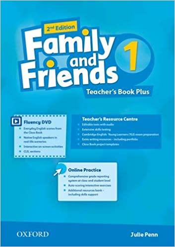 

Книга для учителя Family and Friends 2nd Edition 1 Teachers Book Plus Julie Penn ISBN 9780194796477