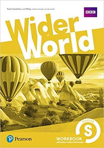 

Рабочая тетрадь Wider World Starter Workbook with Online Homework ISBN 9781292178837