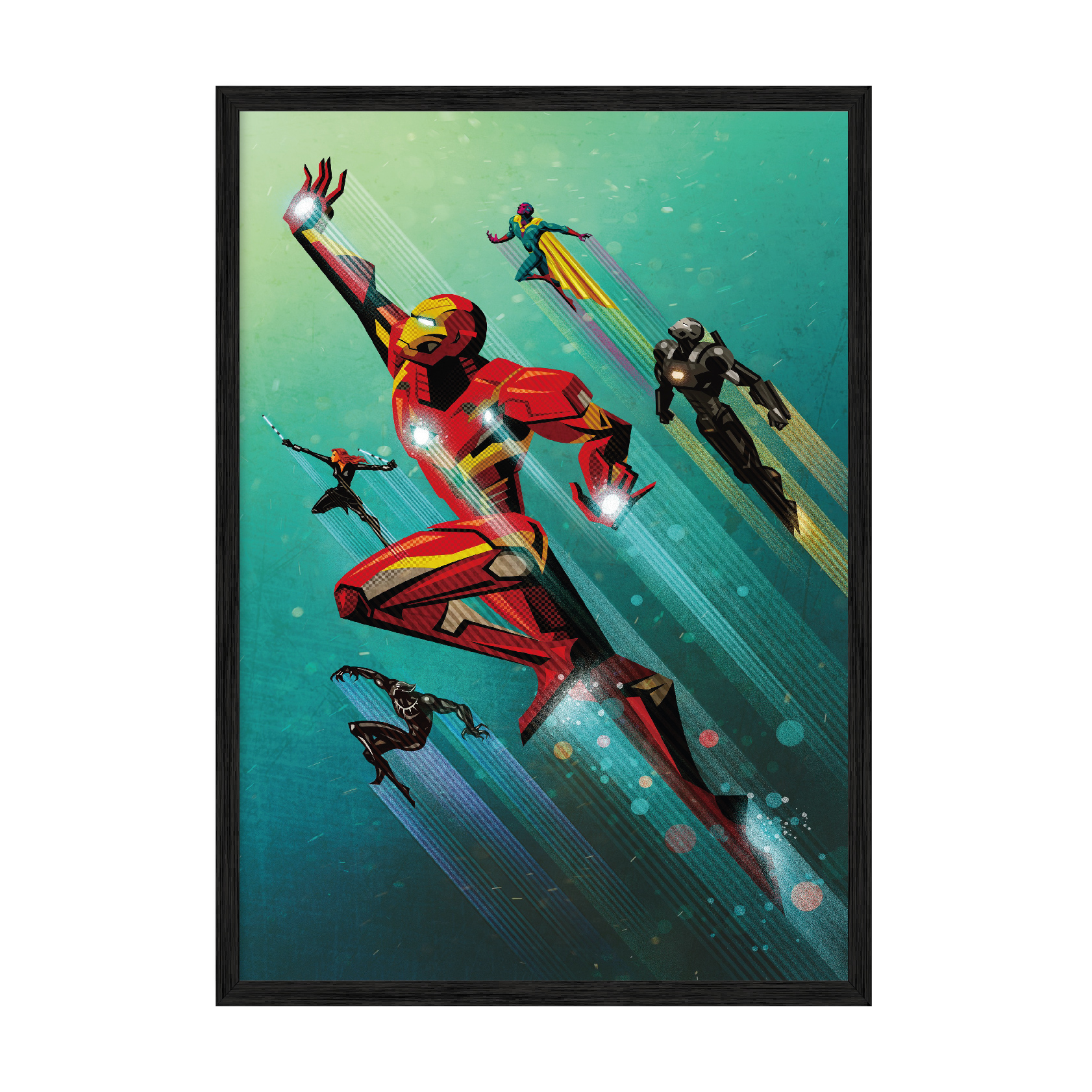 

Постер в рамке MY POSTER 420x594 мм "Iron Man"