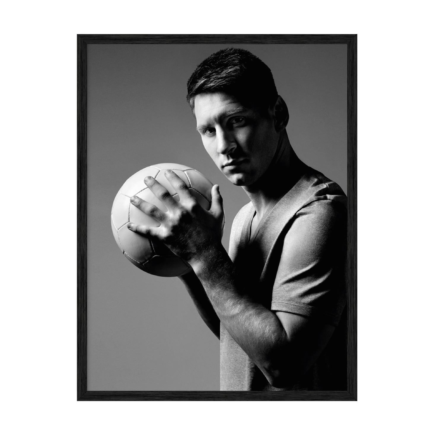 

Постер в рамке MY POSTER с антибликовым стеклом 297x420 мм "Messi Lionel"