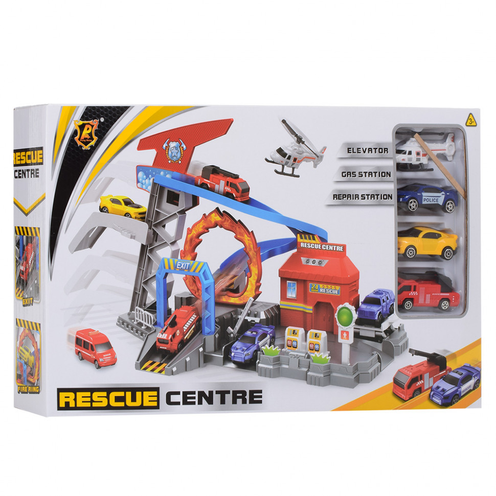 

Гоночный трек с машинками 4 шт "Транспорт" Best Toys (P869-A)