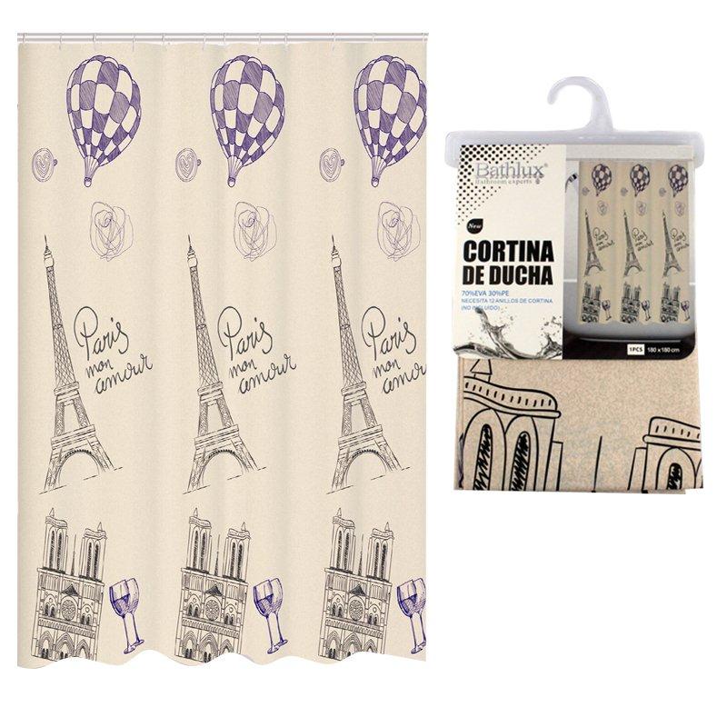

Занавеска в ванную Bathlux Menara Eiffel 60502 (132630)