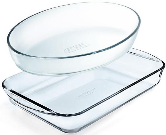 

Набор 2 формы для выпечки Essentials 30х21см, 35х23см, жаропрочное стекло PYREX (TР01632313281)