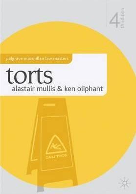 

Книга Torts 4th Edition Alastair Mullis ISBN 9780230576759
