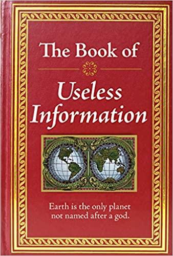 

Книга The Book of Useless Information ISBN 9781450807463