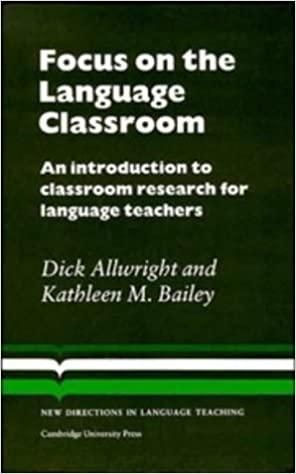 

Книга Focus on the Language Classroom ISBN 9780521269094
