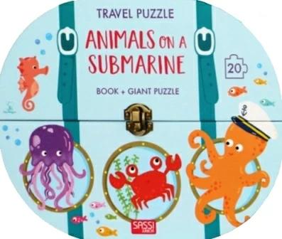 

Книга-пазл Travel Puzzle: Animals on a Submarine Ester Tome, Giulia Meneguzzo ISBN 9788868604783
