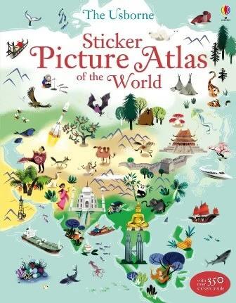 

Книга с наклейками Sticker Picture Atlas of the World Sam Lake, Nathalie Ragondet ISBN 9781409550013