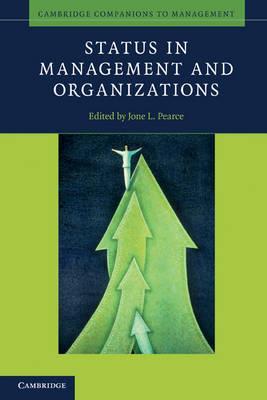 

Книга Status in Management and Organizations ISBN 9780521132961