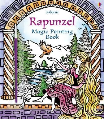 

Книга с кисточкой,Книга-раскраска Rapunzel Magic Painting Book Barbara Bongini, Zanna Davidson ISBN 9781474941983