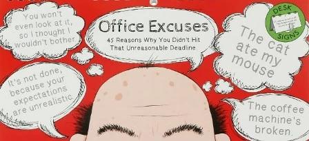 

Книга Office Excuses Flip Book Jamien Bailey ISBN 9781909732308