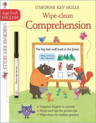 

Книга Wipe-Clean Comprehension 5-6 Watson, H ISBN 9781474951050