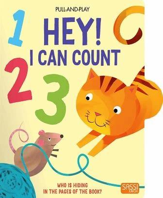 

Книга с движущимися элементами Pull-and-Play Hey! I Can Count Mathew Neil ISBN 9788868605612