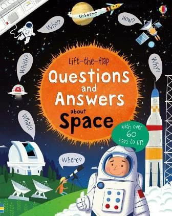 

Книга с окошками Lift-the-Flap Questions and Answers about Space Katie Daynes, Peter Donnelly ISBN 9781409598992