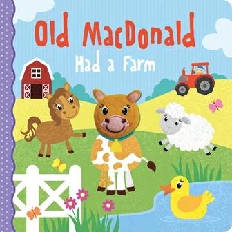 

Книга с пальчиковой куклой Finger Puppet Books: Old MacDonald Had a Farm Carrie Hennon, Jenny Copper ISBN 9781789580327