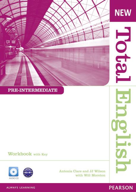 

Рабочая тетрадь Total English New Pre-Intermediate workbook with Answer Key & Audio CD ISBN 9781408267370