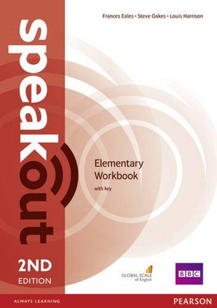 

Рабочая тетрадь SpeakOut 2nd Edition Elementary workbook with Key ISBN 9781447976769