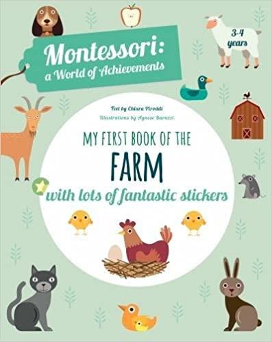 

Книга с наклейками My First Book of the Farm Agnese Baruzzi, Chiara Piroddi ISBN 9788854412361