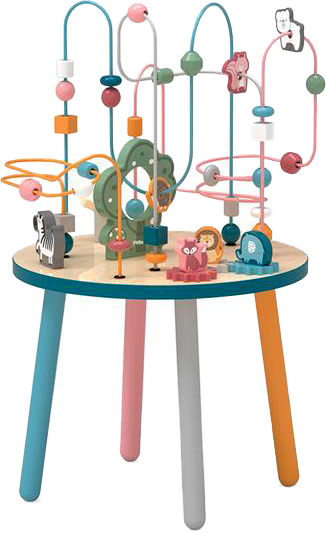 

Игровой центр Viga Toys PolarB Стол с лабиринтом (44033) (6971608440335)