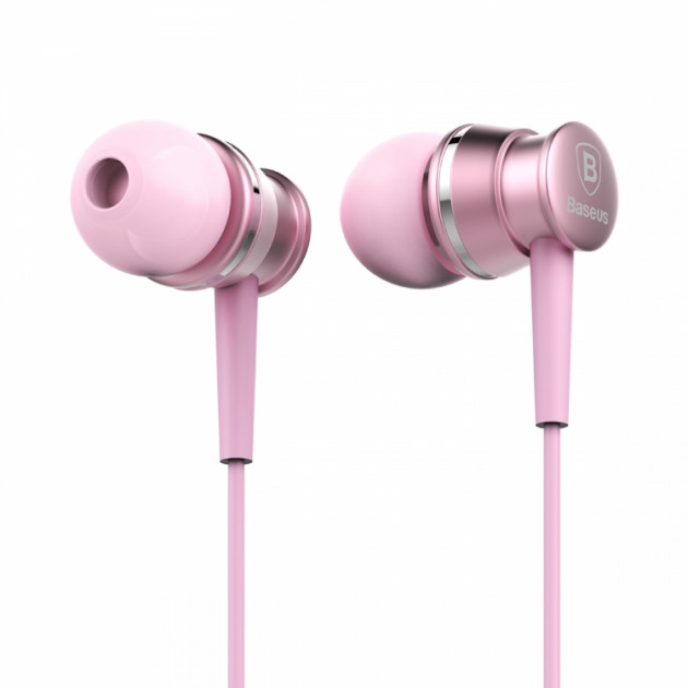 

Проводная гарнитура Baseus Lark Series Wired Earphones (WEBASEEJ-LA04) Pink