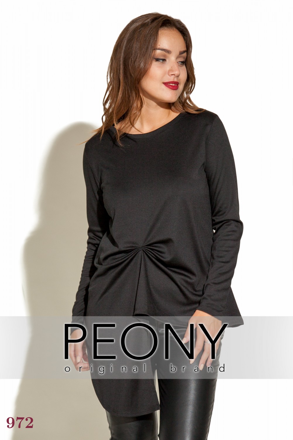 

Блузка PEONY Сорренто 50 чёрный