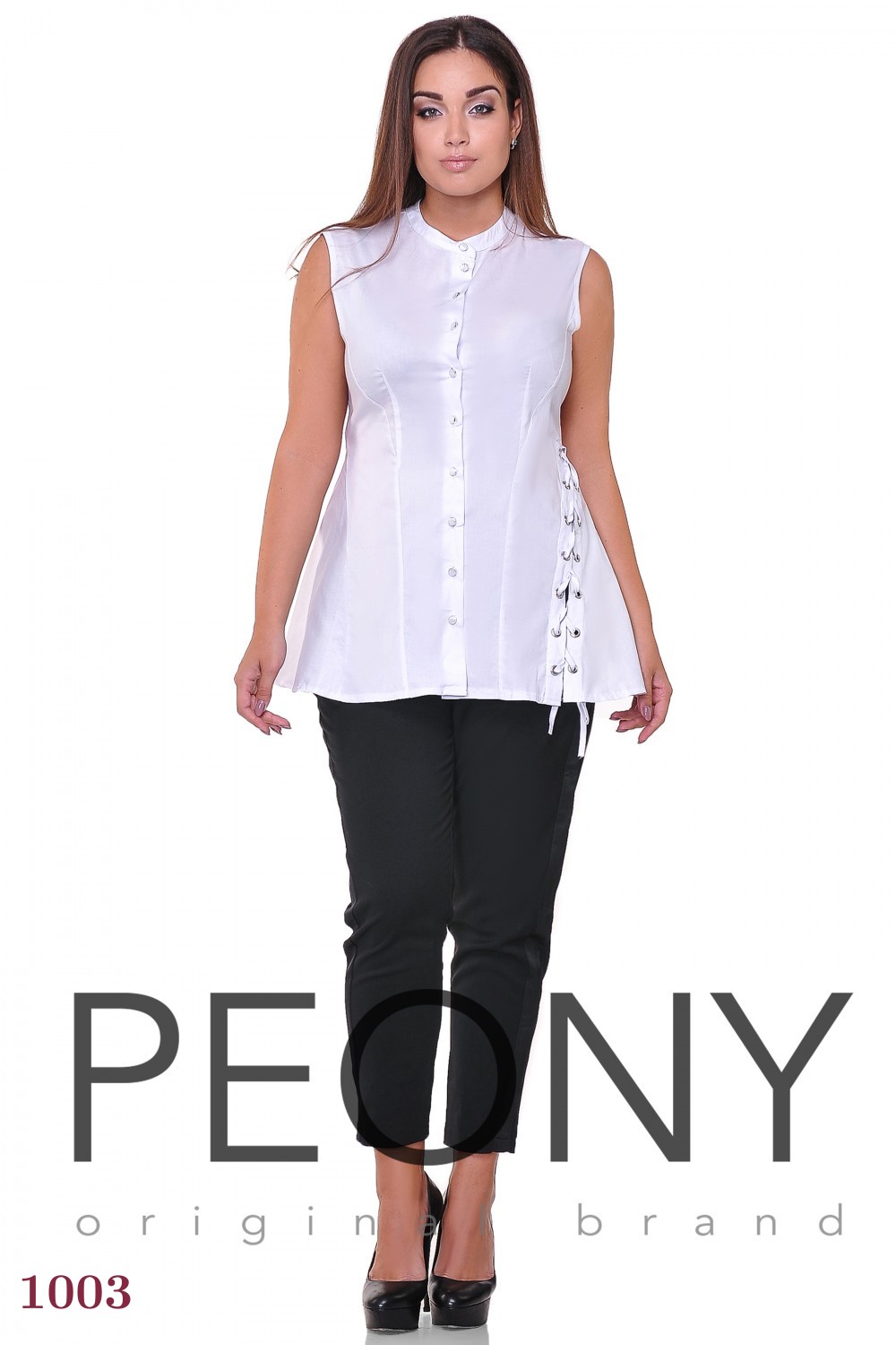 

Блузка PEONY Венеция 48 белый
