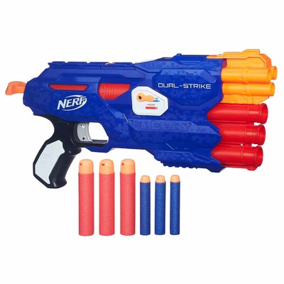 

Игровой бластер Dual-Strike Nerf Элит (B4620) (10-525782)