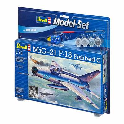 

Набор для моделирования Revell Истребитель MiG-21 F-13 Fishbed 1:72 (RVL-63967) (10-546160)