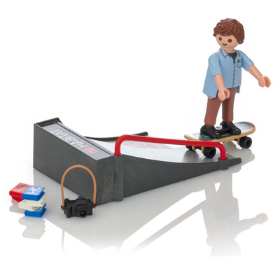 

Конструктор Playmobil Скейтбордер с трамплином (9094) (10-539195)