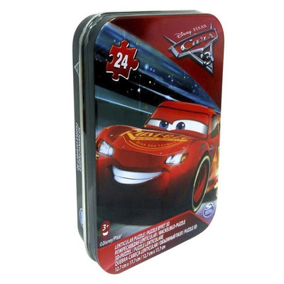 

Пазл переливной Тачки 3 Spin Master 24 элемента в жестяной коробке (10-523484)