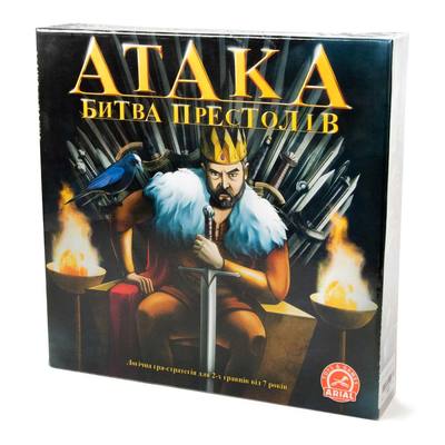 

Настольная игра Arial Атака Битва престолов (4820059911401) (10-542948)
