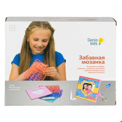 

Набор для творчества Genio Kids Забавная мозаика (8826) (10-500197)