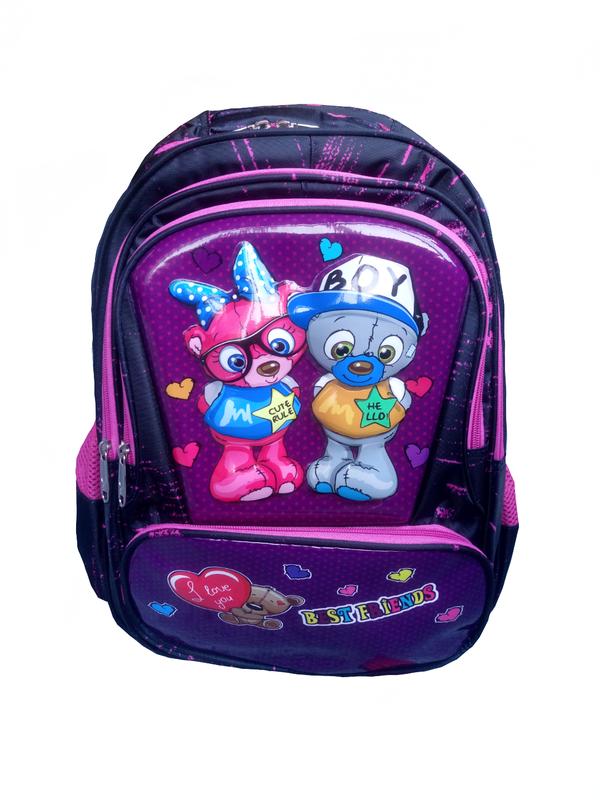 

Рюкзак школьный для девочки Hongxing Черный (085Z)