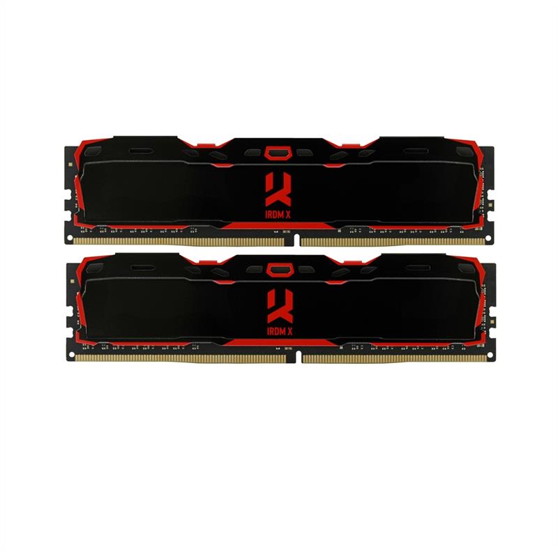 

Модуль памяти DDR4 2x4GB/3000 GOODRAM Iridium X Black (IR-X3000D464L16S/8GDC)