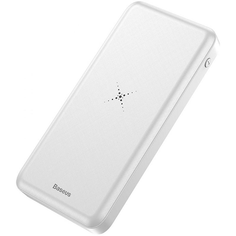 

Дополнительная батарея Baseus M36 (Wireless Charger) White (PPALL-M3602)