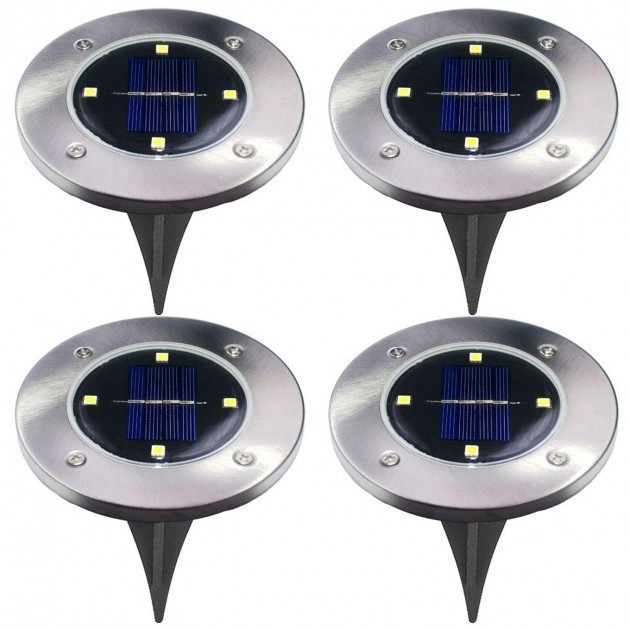 

Набор (4 шт.) уличный светильник Arivans Solar Disk Lights 5050 на солнечной батарее 76-019110